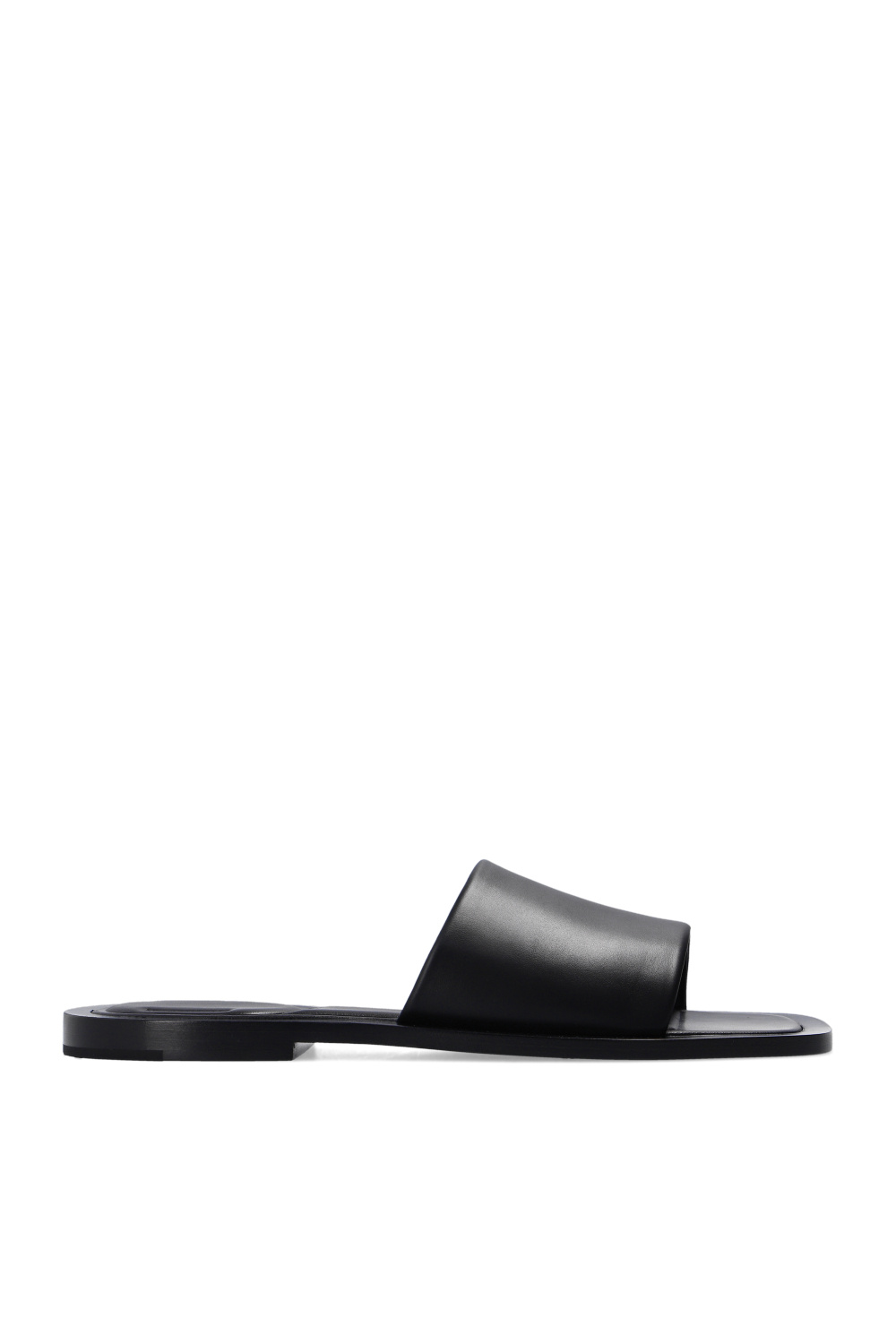 Black Leather slides Balenciaga Vitkac Italy